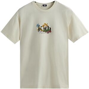Kith Off-White Floral Graphic Tee size Medium